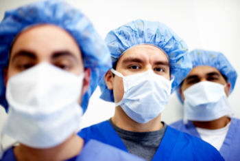 Healthcare Workers in masks