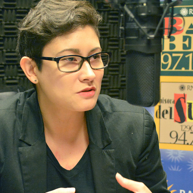 Marina Atoji, de Transparência Brasil. (Foto: Rádio Uruguay).