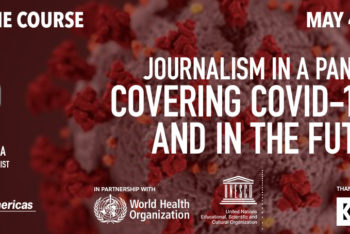 Journalism in a pandemic: Covering COVID-19 now and in the future