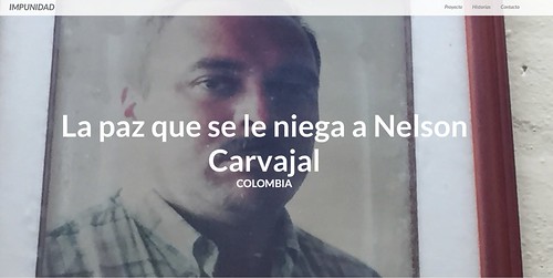 Caso del periodista Nelson Carvajal Carvajal en el Proyecto Impunidad