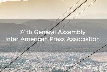 General Assembly of IAPA in Salta, Argentina. (Screenshot)