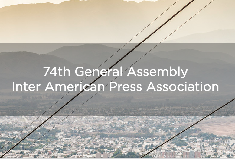 General Assembly of IAPA in Salta, Argentina. (Screenshot)