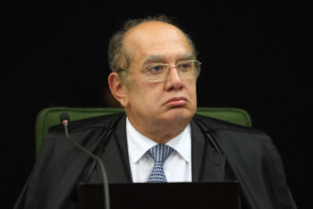 O ministro do STF Gilmar Mendes, que teve ganho de causa no STJ em processo contra o jornalista Rubens Valente. (Foto: Nelson Jr./SCO/STF)  