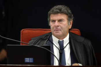 STF Minister Luiz Fux. (Photo Rosinei Coutinho-SCO-STF)