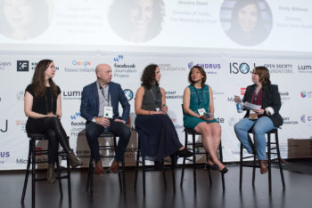 Smart speakers could integrate podcast content into people’s daily routines, industry experts tell ISOJ audience