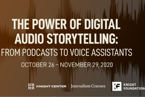 Audio Storytelling MOOC Featured Image