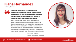 #JOURNOHEROES Iliana Hernández ESP
