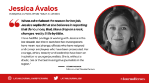 #JournoHeroes Jessica Avalos ENG