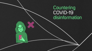 PortalCheck graphic on countering disinformation