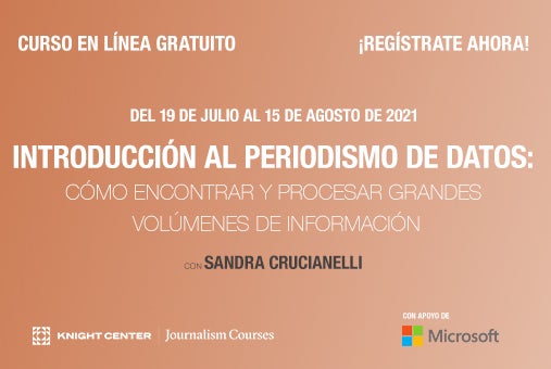 Banner for Periodismo de Datos MOOC