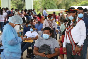 Residents of the Amazon are vaccinated