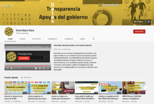 Serendipia Data's YouTube Page