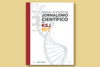 Cover of the Science Editing Handbook in Portuguese