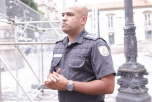 Ivan Blaz (Polícia Militar do Rio de Janeiro) polícia deve proteger jornalistas e garantir liberdade de imprensa. Foto cortesia