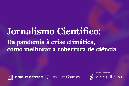 Jornalismo Científico banner