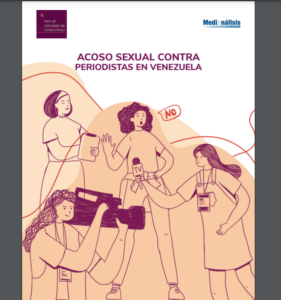Cover of the report "Sexual Harassment against Journalists in Women"