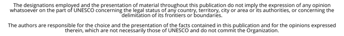 UNESCO DISCLAIMER ENG USE