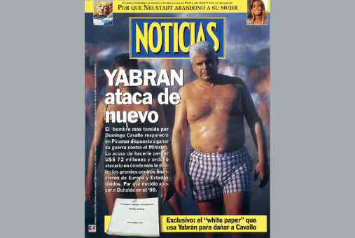 A foto que custou a José Luis Cabezas sua vida: a do rosto de Alfredo Yabrán. Crédito: reprodução