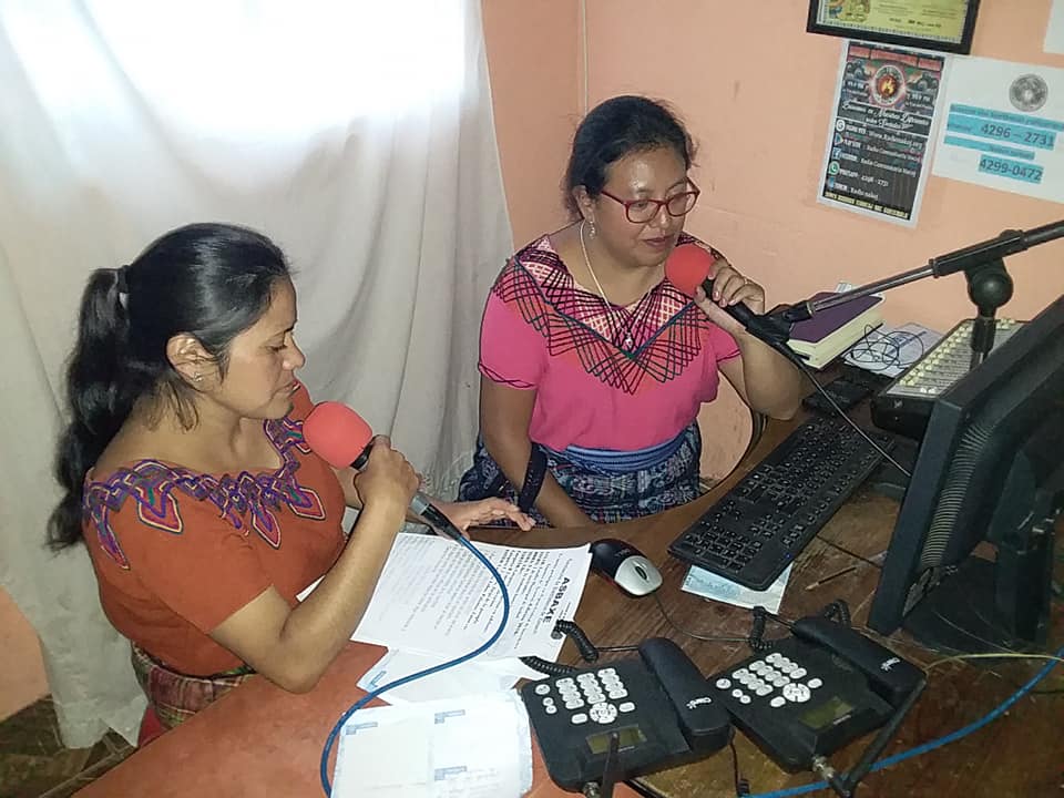 Comunicadoras de radios indígenas