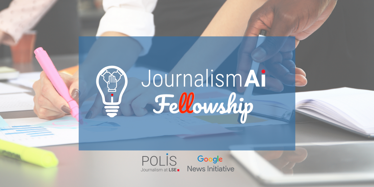 Dez jornalistas e dez profissionais técnicos de mídia participarão do JournalismAI Fellowship Program durante 2022.