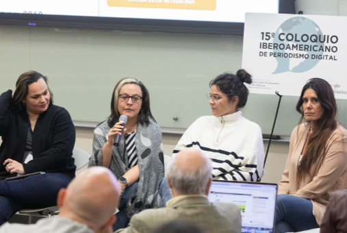 Fact-checking panel at Coloquio Iberoamericano