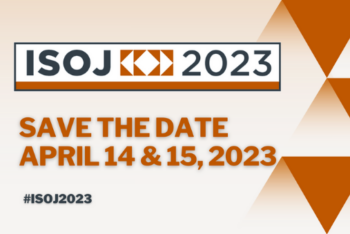 ISOJ 2023 is April 14 and 15