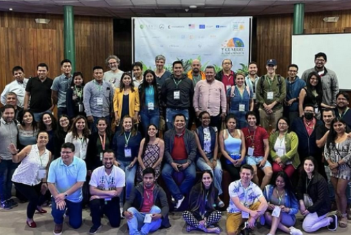 Participants of the Tech Camp at the Amazon Summit.