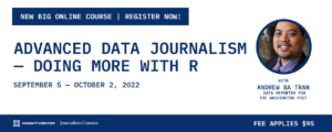 Advanced Data Journalism - Doing more with R