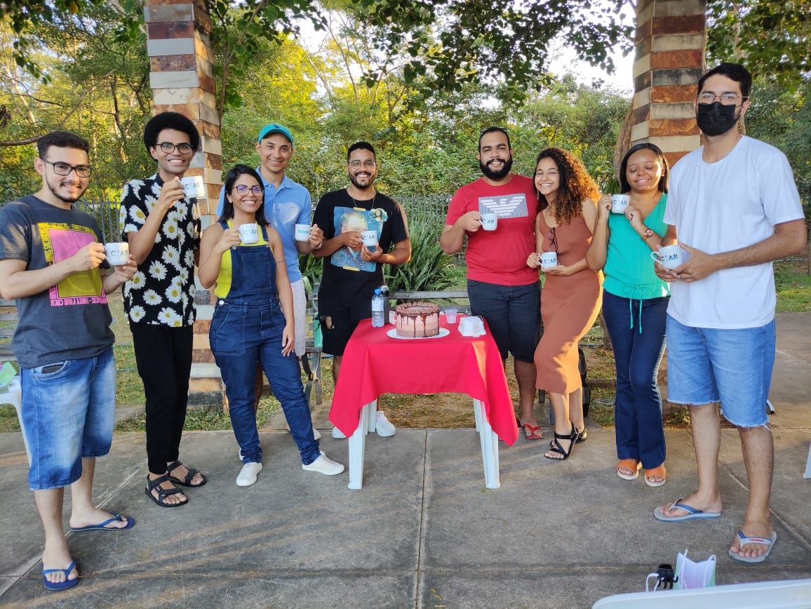 Equipe da COAR comemora seleção para projeto Acelerando a Transformação Digital