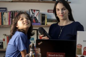 Camila Salmazio, da Radinho BdF: sem medo de abordar temas difíceis para crianças. (Foto: arquivo pessoal) 