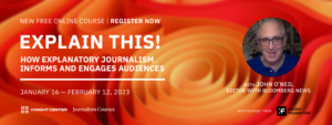 Explanatory Journalism MOOC