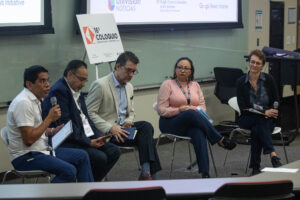 Nicaraguan journalists speak at the 2023 Coloquio Iberoamericano