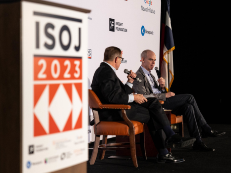 Joe Kahn, executive editor at the New York Times, at ISOJ 2023