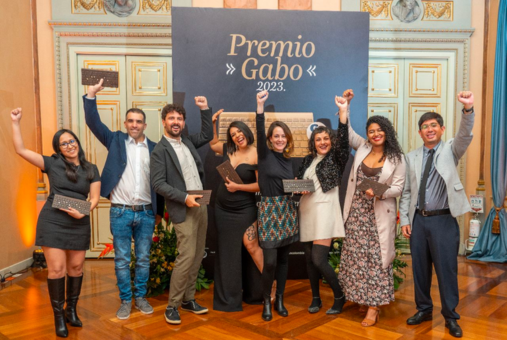 Winners of the 2023 Gabo Award.