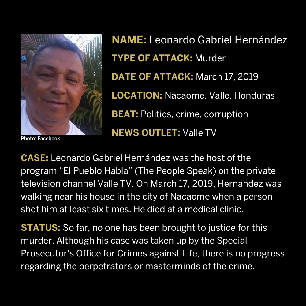 EndImpunity for Gabriel Hernandez