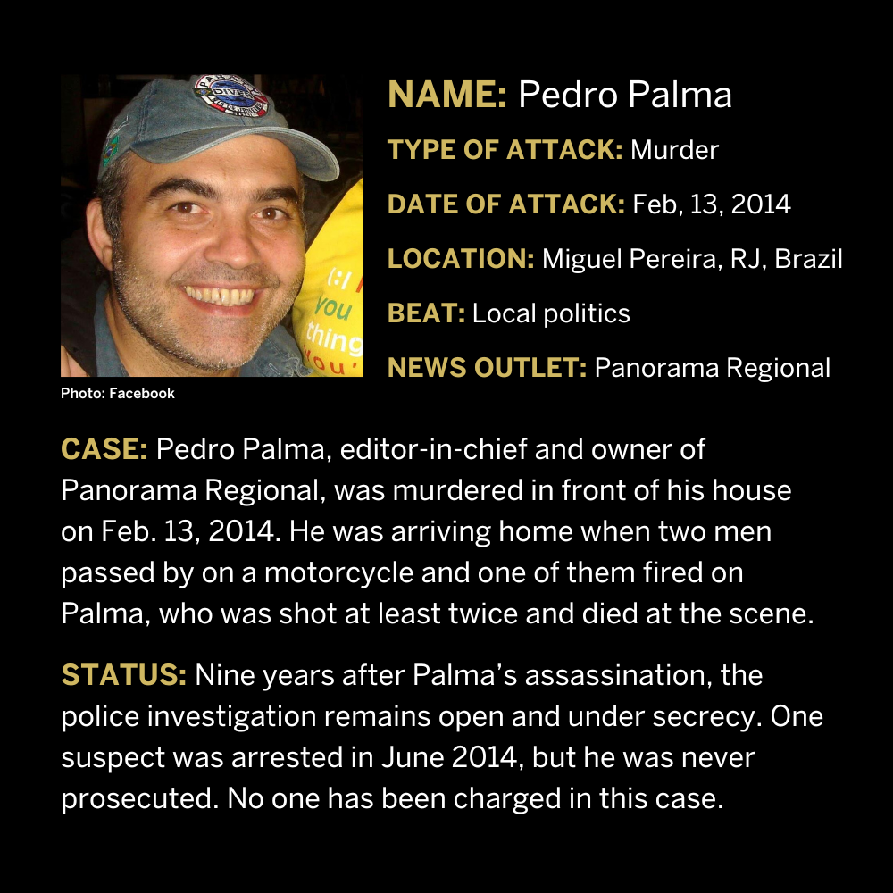 EndImpunity for Pedro Palma