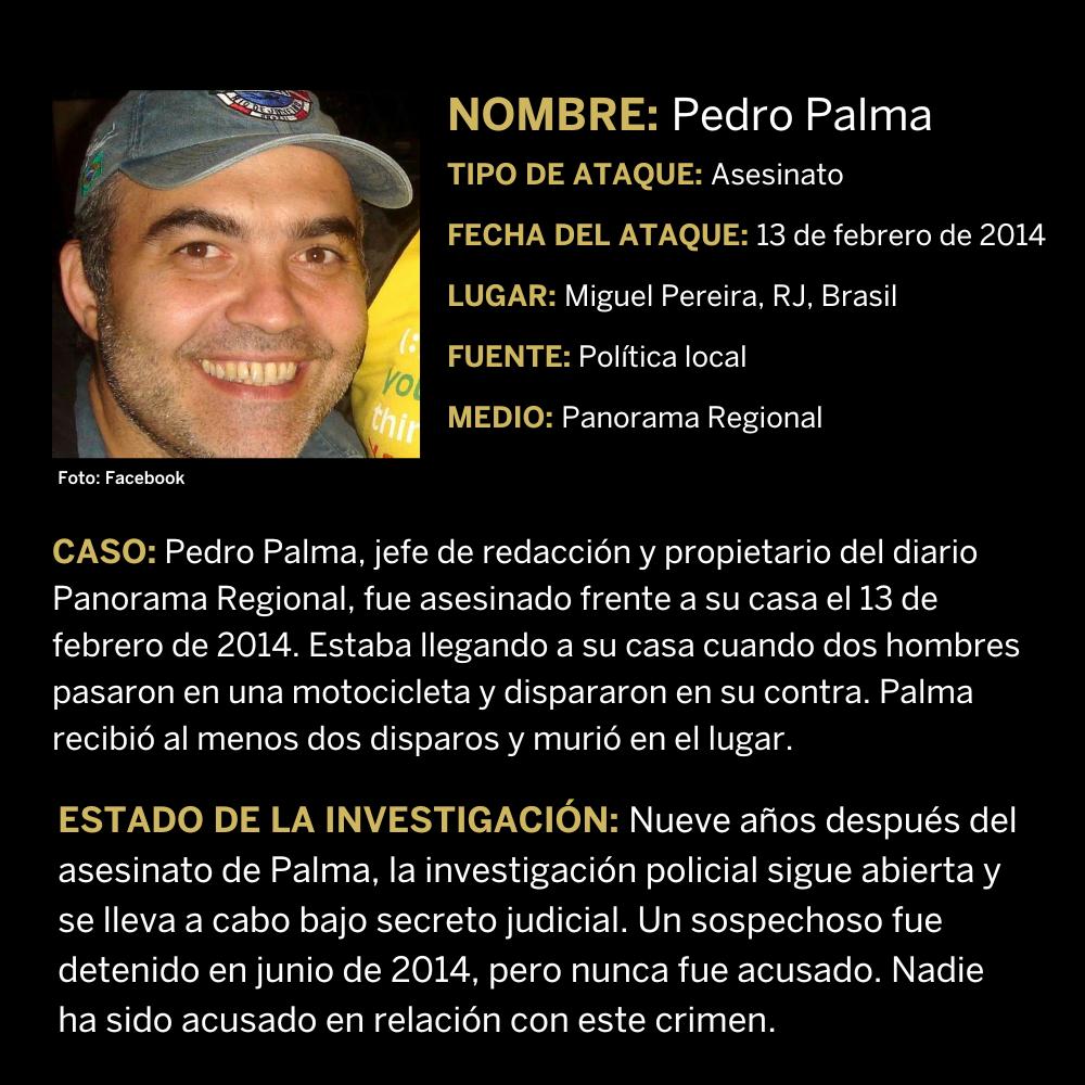 Pedro Palma Impunidad