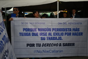 Sit-in in front of the Public Prosecutor's Office Guatemala