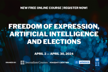 Freedom of Expression, Artificial Intelligence, and Elections