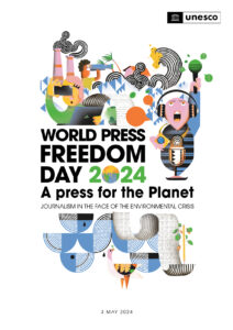 UNESCO Banner World Press Freedom Day 2024