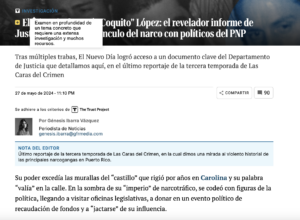 Captura pantalla de una investigación periodística