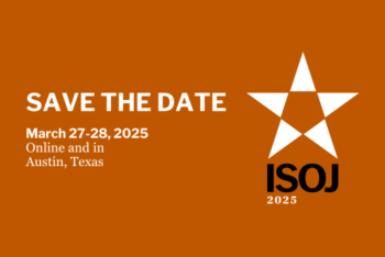 Save the Date March 27-28 for ISOJ 2025