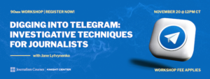 Digging into Telegram: Investigative Techniques for Journalists