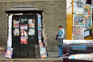 news stand