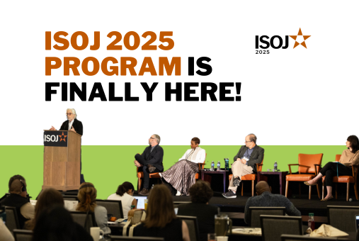 ISOJ 2025 program is finally here