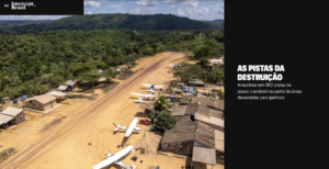 Screenshot of investigative report on The Intercept
