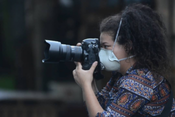 Jessica Orellana, women photojournalist from El Salvador. (Photo: Courtesy)