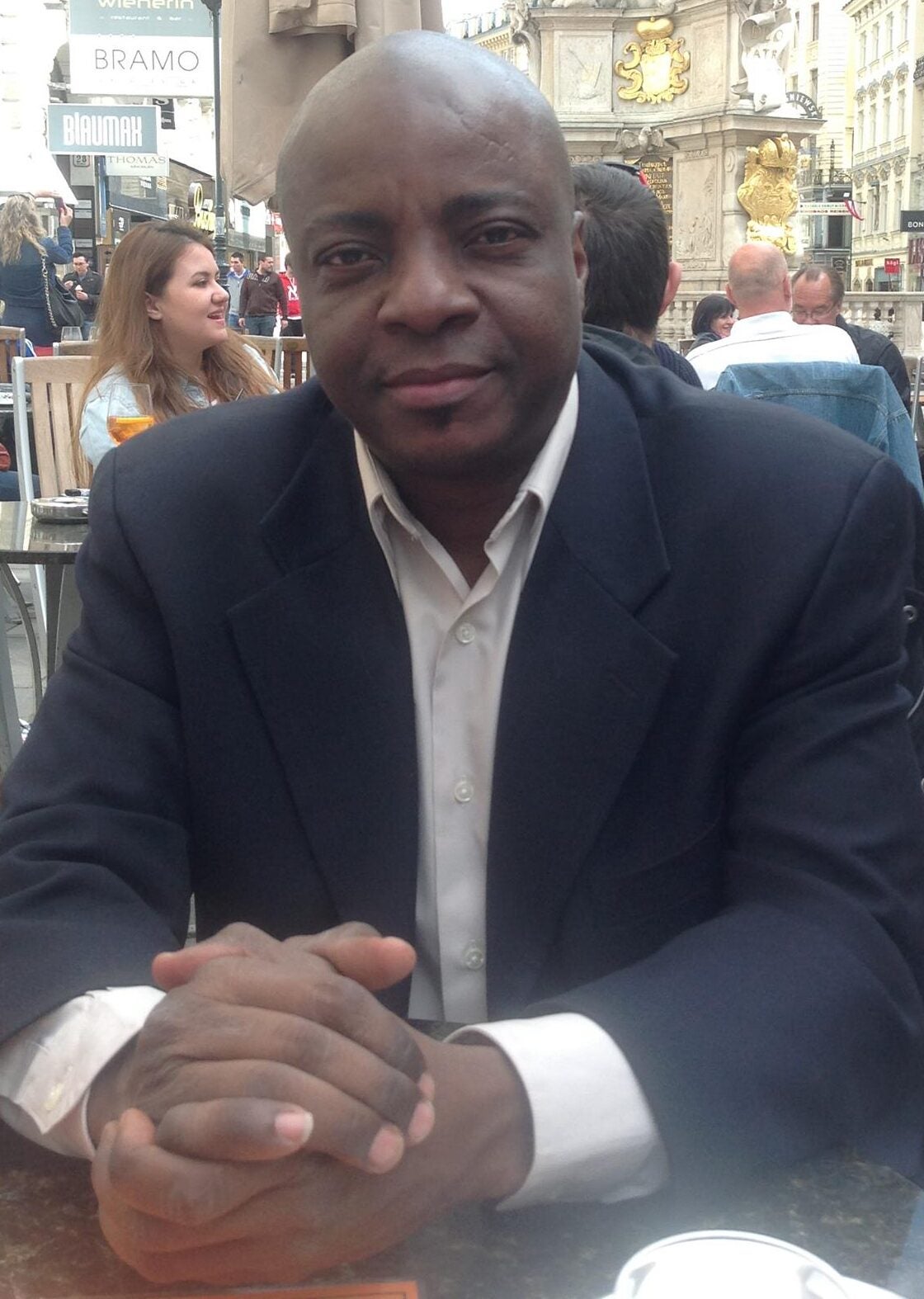 Haitian journalist and director of SOS Journalistes Haiti organization Guyler C. Delva.