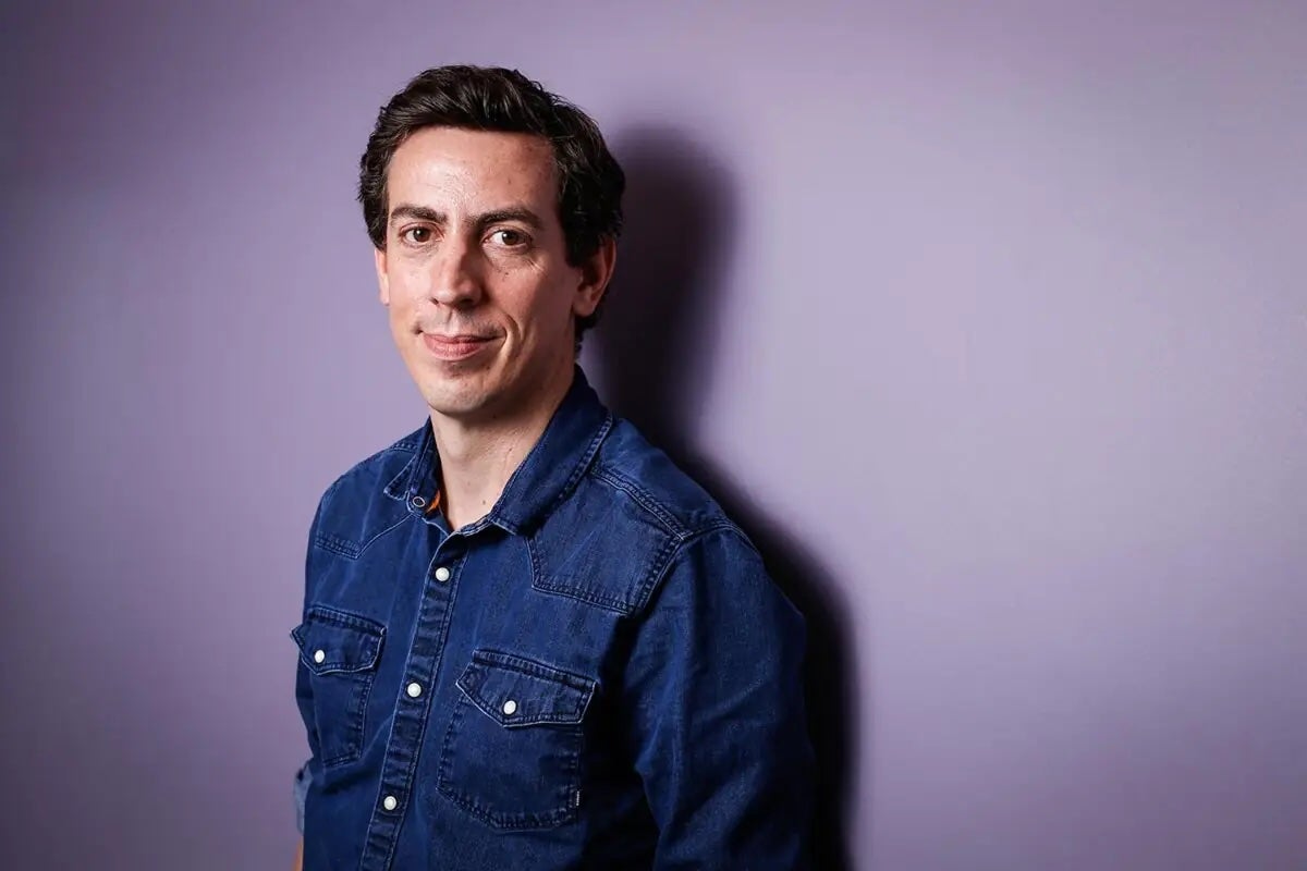 Journalist and filmmaker Laurent Richard, director of Forbidden Stories. (Photo: Laurent Richard's X profile)