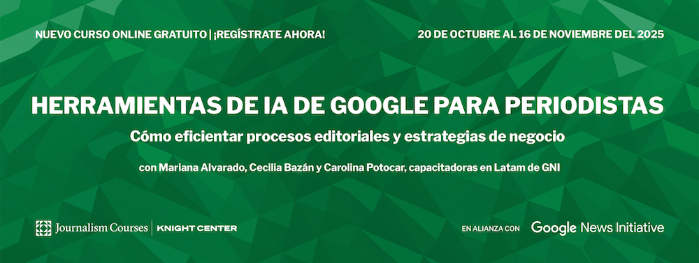 Herramientas de AI de Google para Periodistas